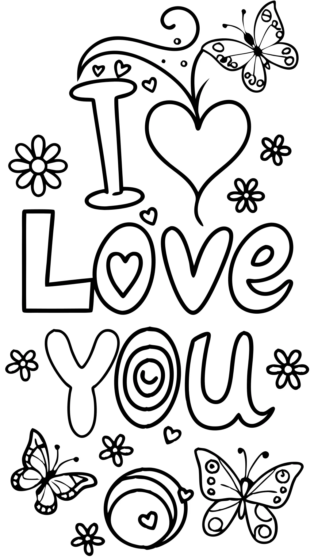 i love you coloring pages for boyfriend